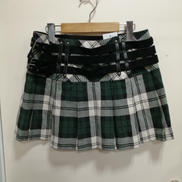 スリーベルトプリーツスカート|BURBERRY