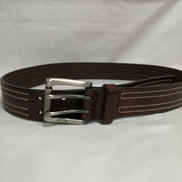 ダブルピンレザーベルト|COACH