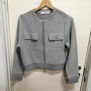 ジップカーディガン|LOUNIE