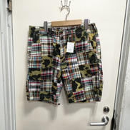 ﾊﾟｯﾁﾜｰｸﾊｰﾌﾊﾟﾝﾂ|A BATHING APE