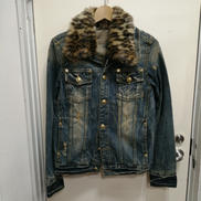 ファーカラーデニムジャケット|GENNARO