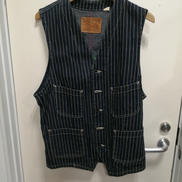 デニムストライプベスト|SUGAR CANE