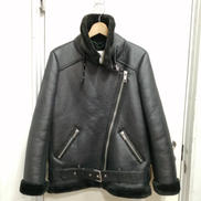 ボアライダースジャケット|ZARA