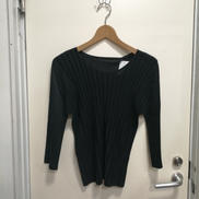 PLEATS PLEASE 7分袖カットソー|ISSEY MIYAKE