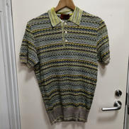 総柄ニットポロシャツ|MISSONI