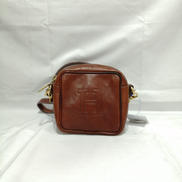 ミニスクエアレザーショルダーバッグ|HIROFU