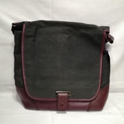 キャンバスレザーショルダーバッグ|DUNHILL