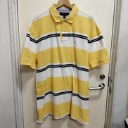 ボーダーハーフスリーブポロシャツ|TOMMY HILFIGER