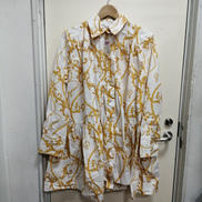 スマイルプリントロングスリーブワンピース|GANNI