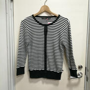 スナップボタンボーダーカーディガン|RALPH LAUREN