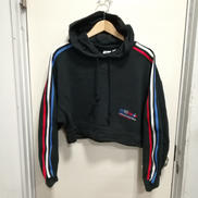 ショート丈ラインパーカー|ADIDAS