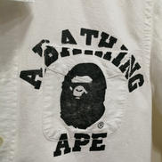 ビッグロゴLSシャツ|A BATHING APE