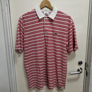 ボーダーパイルポロシャツ|LACOSTE
