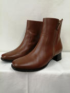 サイドファスナーショートブーツ|MODE KAORI