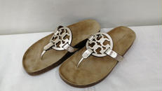 Tory Burch - TORY BURCH トリーバーチ カーディガン M 水色 【古着】【中古】 TORY BURCH トリーバーチ カーディガン レディース 秋 薄手