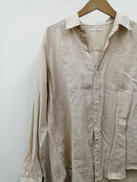 リネン混シャツ|PLAGE