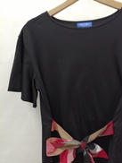 ウエストリボンワイドスリーブカットソー|BLUE LABEL CRESTBRIDGE