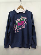 90'S 襟付きスウェット|MORNING SUN