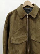 フェイクスウェードショート丈ジャケット|ZARA