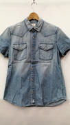 半袖デニムウェスタンシャツ|ADRIANO GOLDSCHMIED