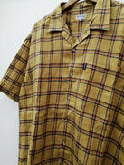 オープンカラーリネンチェックシャツ|BURBERRYS