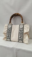 フリルバンブーロゴバッグ|SNIDEL