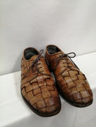 編み込みレザーシューズ|SCOTCH GRAIN