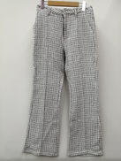 TWEED JERSEY FLARE PANTS|X-GIRL