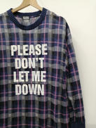 チェック柄ニットワンピース|HYSTERIC GLAMOUR