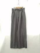 SUPER HIGH WAISTED TWILL PANTS|HER LIP TO