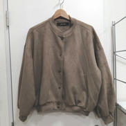 フェイクスウェードボンバージャケット|ZARA BASIC