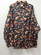 ドットシルクシャツ|PORCINI