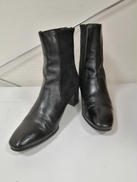 スウェード切替ジップブーツ|YOSHITO