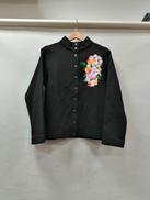 フラワー刺繍ブルゾン|AGNES B.