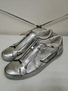 メタリックレザースニーカー|DIESEL