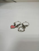 ハートモチーフピアス|AGNES B.