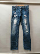 ダメージデニムパンツ|ALEXANDER MCQUEEN