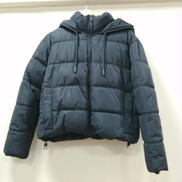 ※ワケあり 未使用タグ付 ZARA マッハ GOGOGO スカジャン  ブルゾン ZARA ザラ サテンスカジャン リバーシブル ネイビーxグリーン