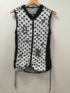 コットンニットフーディーベスト|伊太利屋