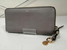 アルファベット ラウンドジップウォレット|CHLOE