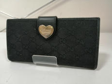 ハートプレートロングウォレット|GUCCI