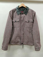 ギンガムチェックブルゾン|CABAN