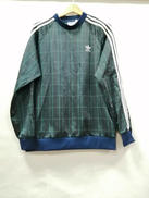 TARTAN CREWNECK SWEATSHIRT|ADIDAS
