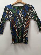 総柄プリーツカットソー|PLEATS PLEASE