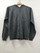 メリノウールクルーネックカーディガン|JOHN SMEDLEY