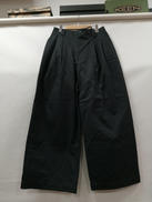 VENTILE GABARDINE TOW-TUCK WID|MAISON SPECIAL