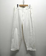 セルヴィッチ ホワイトデニム ユーティリティパンツ|UPSCAPE AUDIENCE