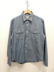 DENIM LS-SHIRT|SUGAR CANE