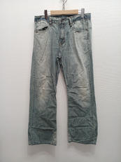 ワイドデニムパンツ|BUFFALO