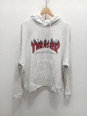 SP FLAME LOGO HOODIE|THASHER